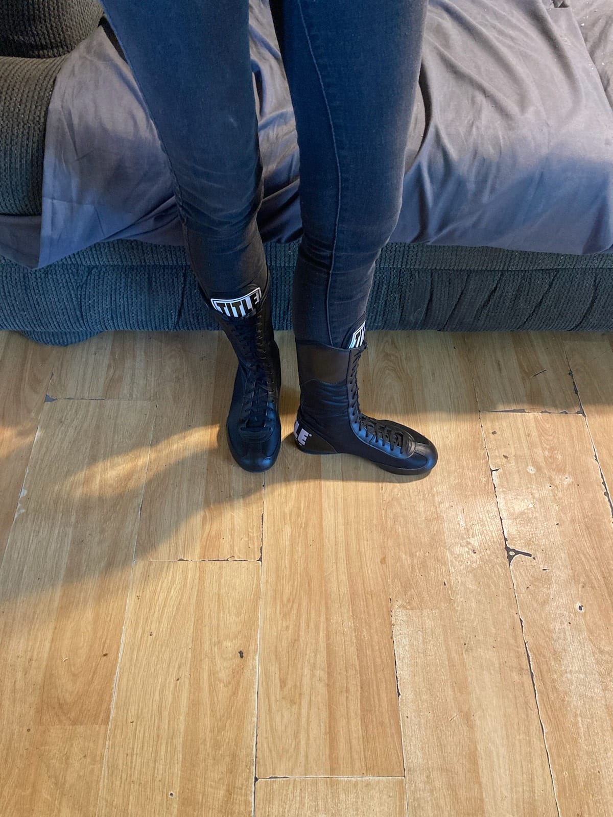 Title Boxing Speed-Flex Encore High-Top Shoes customer photo 2