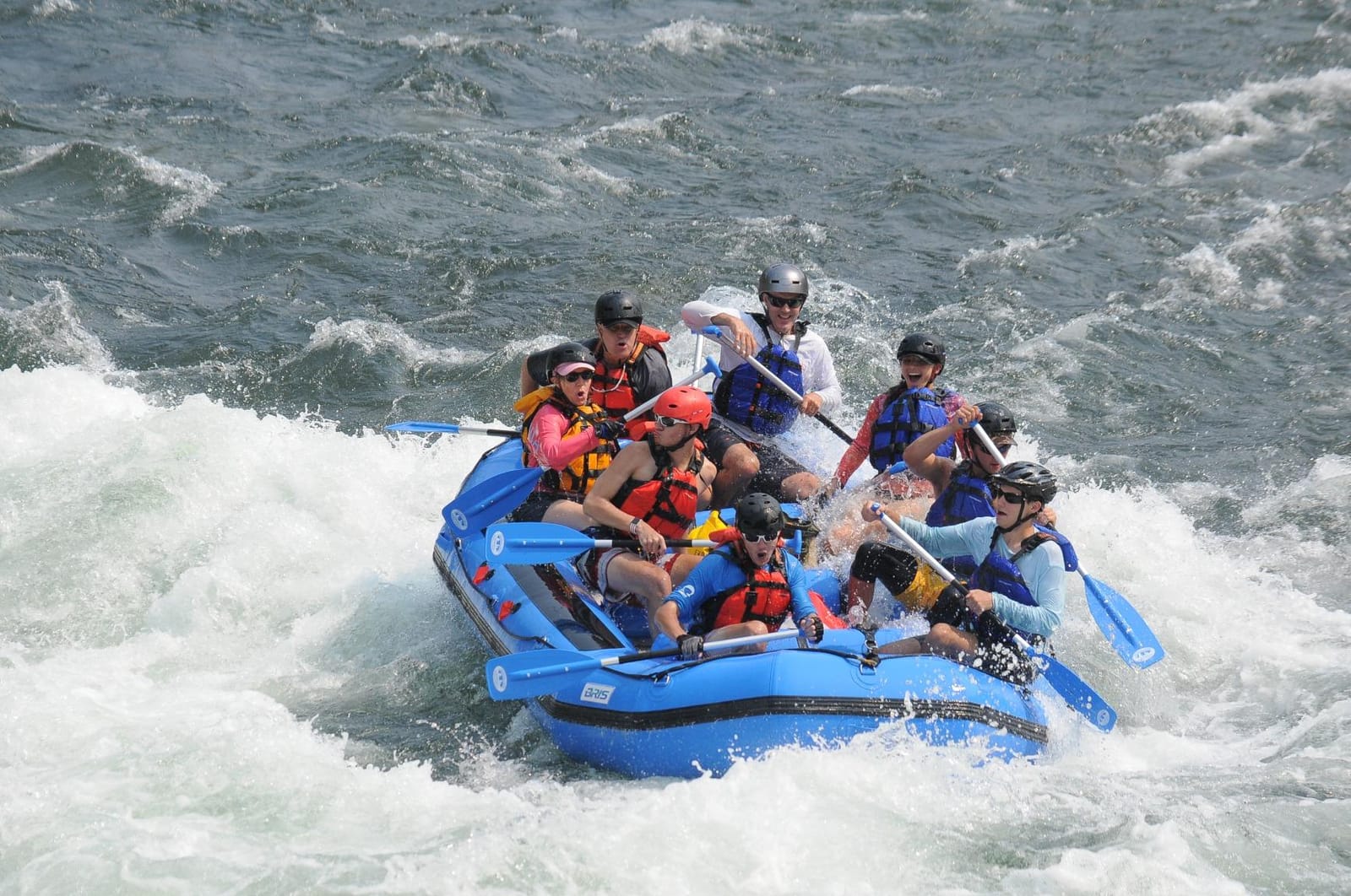 BRIS 1.2mm PVC 15ft Inflatable White Water River Raft Floating Raft Tubes Boats customer photo 2