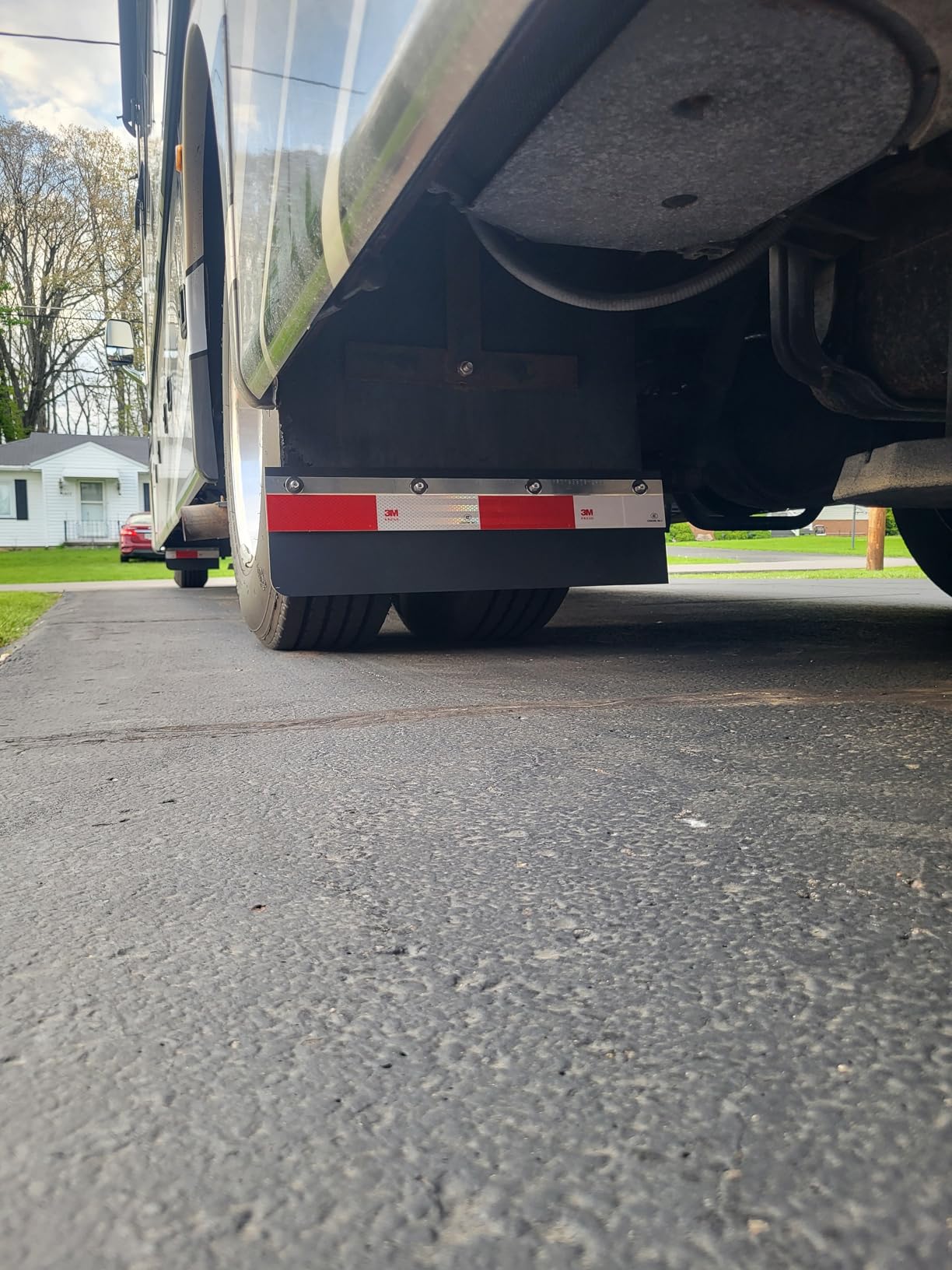 Buyers Products RC30PPB Black Polymer Mud Flaps, 24x30 Inch, Super Durable, Cold Weather Resistant, Impact Resistant Splash Guards for Trucks, Semi Trucks & Trailers, Mud Flaps are NOT Rubber, 2 Pack customer photo 1