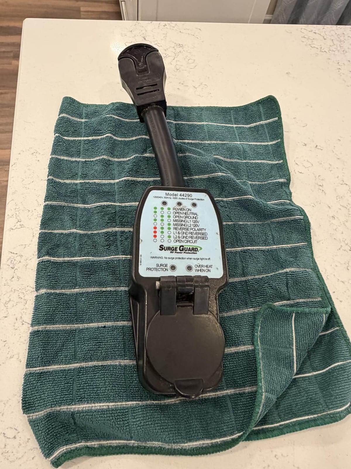 Surge Guard 44290 Portable Surge Protector - 120/240V, 50A customer photo 2