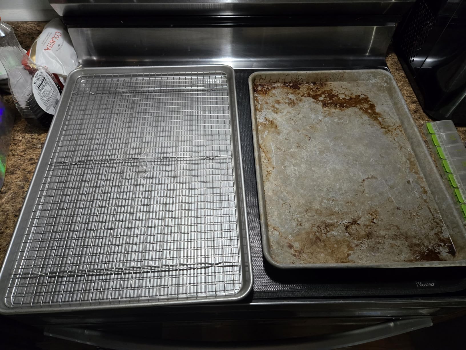USA Pan Jelly Roll Baking Pan and Bakeable Cooling Rack, Nonstick Commercial Quality customer photo 2