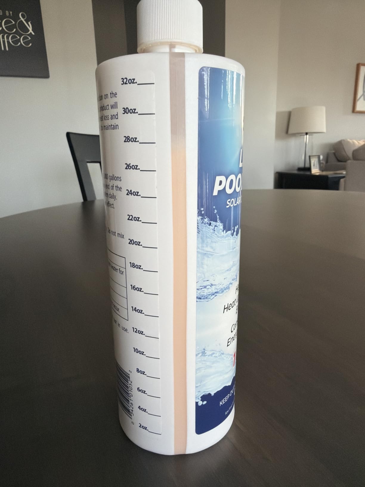 SpaChoice 1-Quart Premium Liquid Pool Heater Solar Cover In a Bottle, Liquid Solar Blanket for Pool, Made in USA customer photo 2