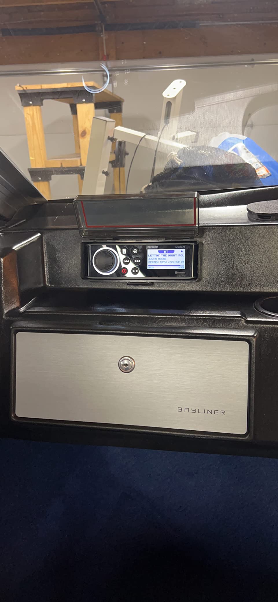 Fusion MS-RA70 Stereo with 4x50W AM/FM/Bluetooth 2-Zone USB Wireless Control for Fusion Link App customer photo 1