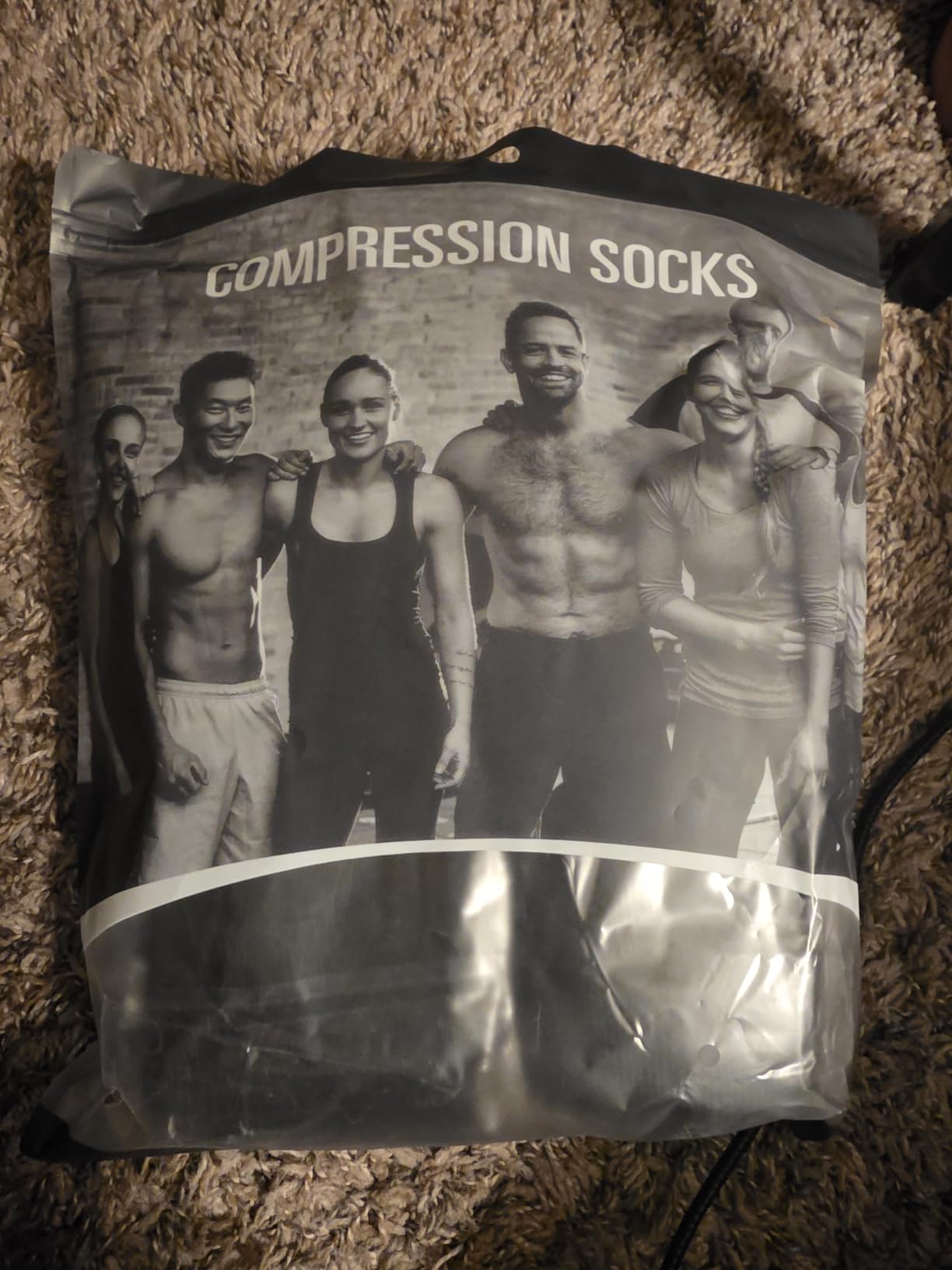 CHARMKING Compression Socks for Women & Men Circulation (8 Pairs) 15-20 mmHg Best Calf Socks Support for Athletic Cycling customer photo 1