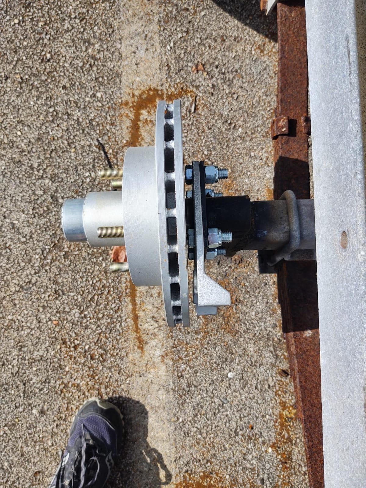Kodiak 2-Pk 10 inch Trailer Disc Complete Brake Kit w/Bearings Seals for 2 Axles customer photo 2