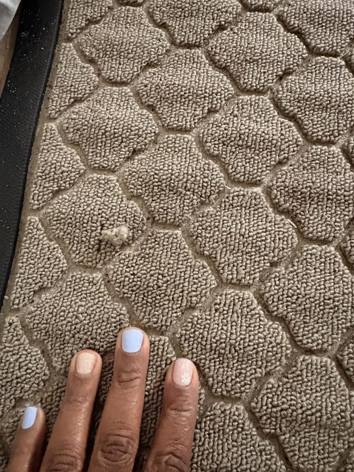 GORILLA GRIP WeatherMAX Door Mat, Indoor Outdoor Use, 29x17 Gray Diamond | 100% Waterproof Outdoor Doormat, US Designed, Stain and Fade Resistant, Low Profile Front Door Mat, Easy to Clean Welcome Mat customer photo 1