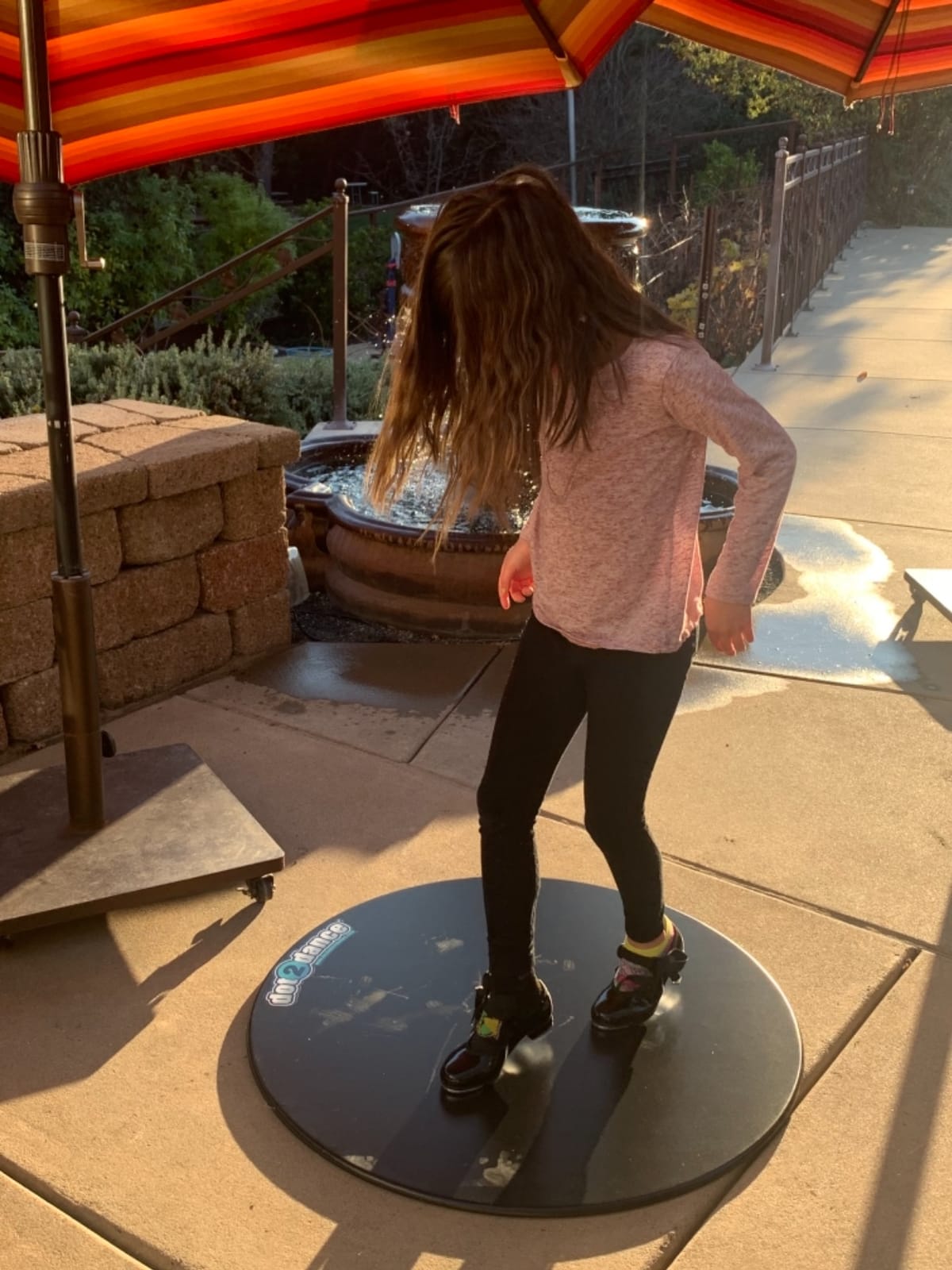 Brand Portable Dance Floor, Marley Flooring Ballet Training Equipment, Turning Boards for Dancers & Figure Skating Practice Mat, Practice Pirouette, USA Made customer photo 1
