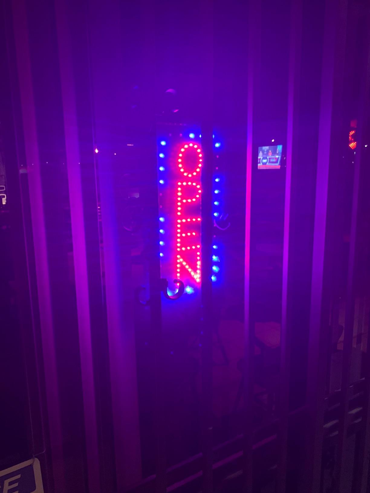 Open Sign for Business, Bright Vertical Neon-Style LED Sign | Includes Business Hours and Open & Closed Signs - Ideal for Stores, Bars, Restaurants and Retail customer photo 2
