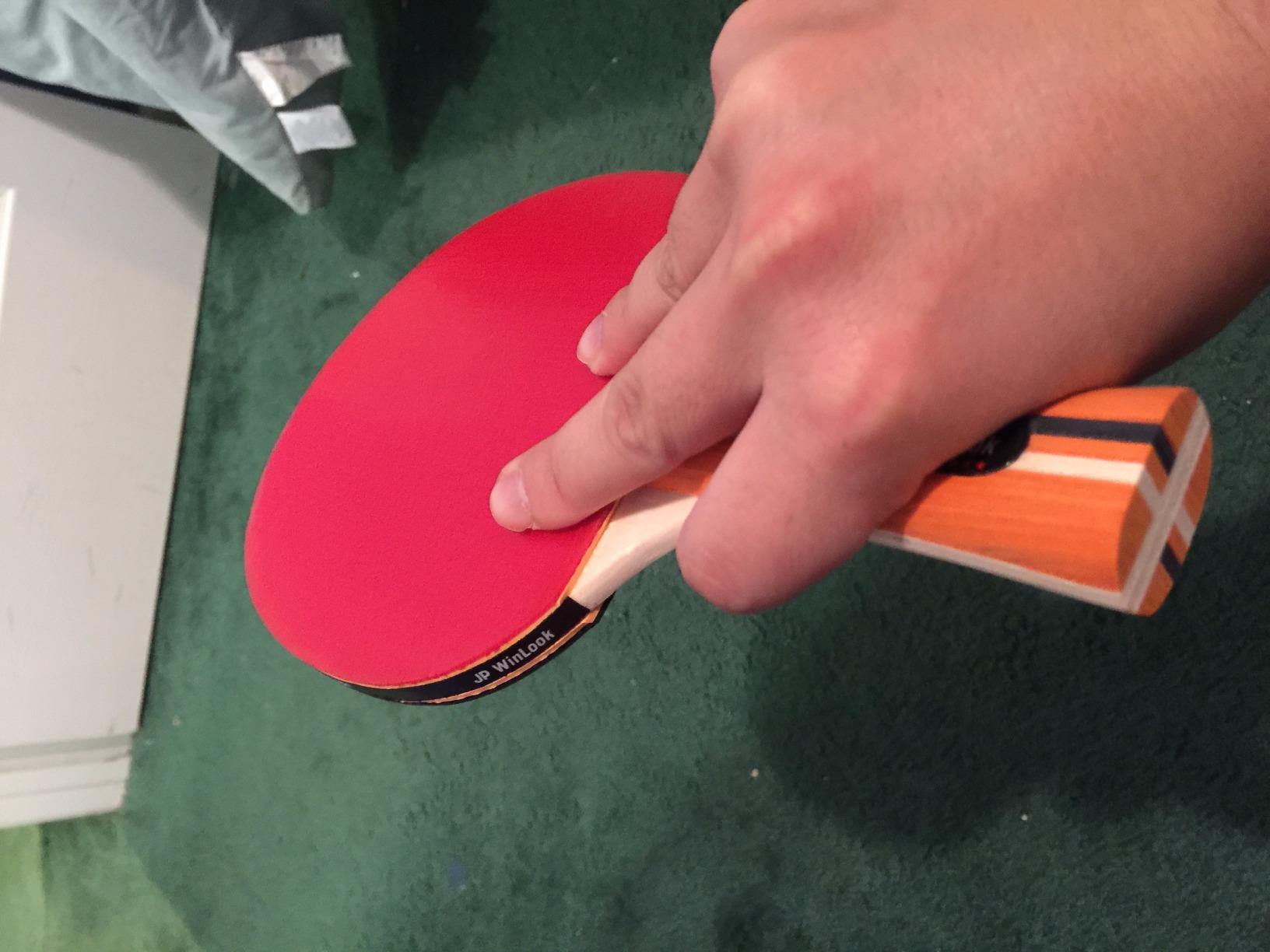 JP WinLook Ping Pong Paddles Sets - Portable Table Tennis Paddle Set with Ping Pong Paddles Professional Case & Ping Pong Balls - Premium Table Tennis Racket Player Set for Indoor & Outdoor Games customer photo 1