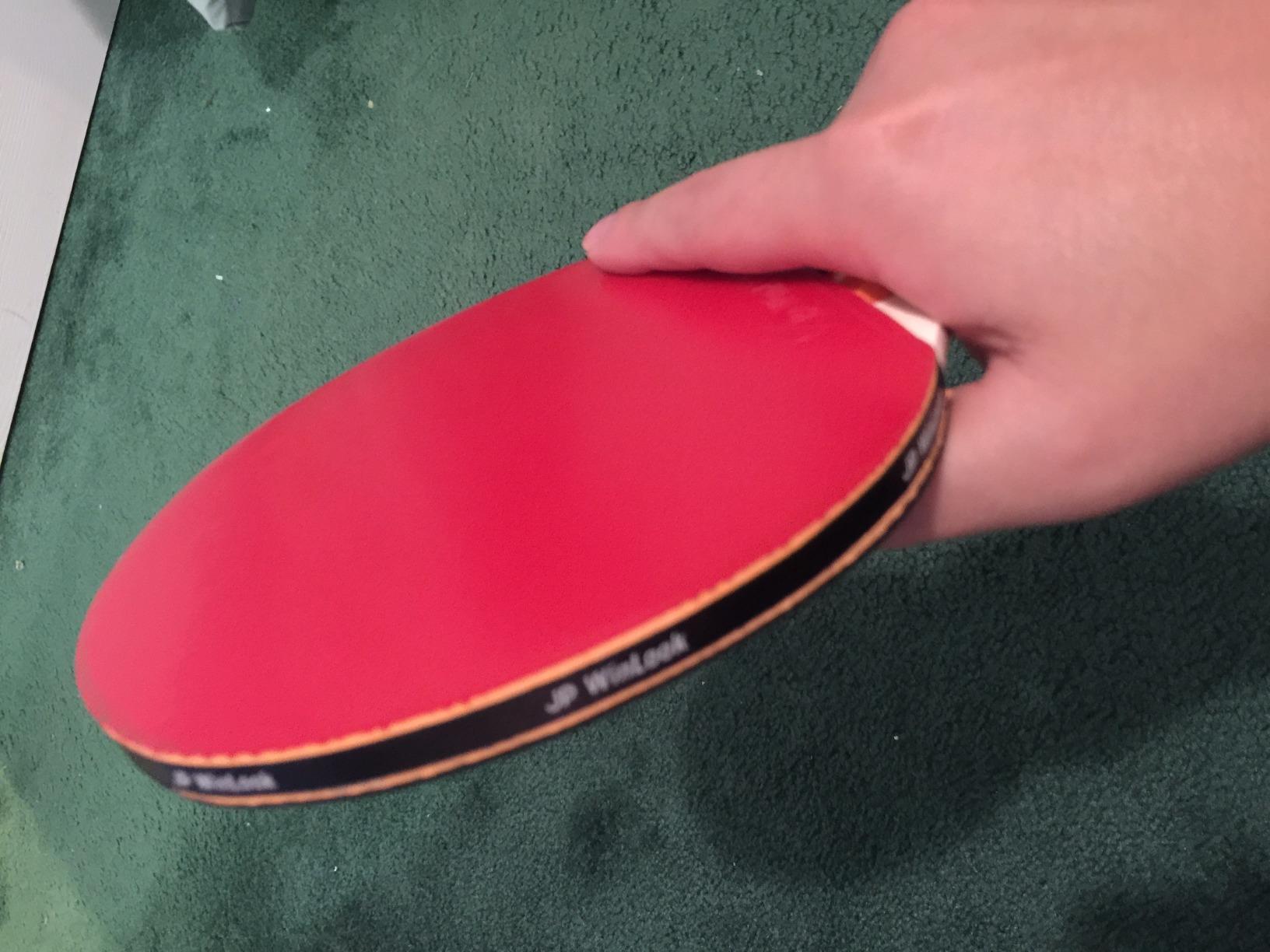 JP WinLook Ping Pong Paddles Sets - Portable Table Tennis Paddle Set with Ping Pong Paddles Professional Case & Ping Pong Balls - Premium Table Tennis Racket Player Set for Indoor & Outdoor Games customer photo 2