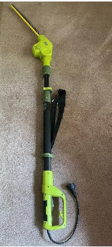 Sun Joe Corded Convertible Pole Hedge Trimmer with Dual Blade, SJH904E | 19 Inch, 4.5-Amp Motor - Lightweight & Portable Trimming Machine for Lawn and Garden Care customer photo 1