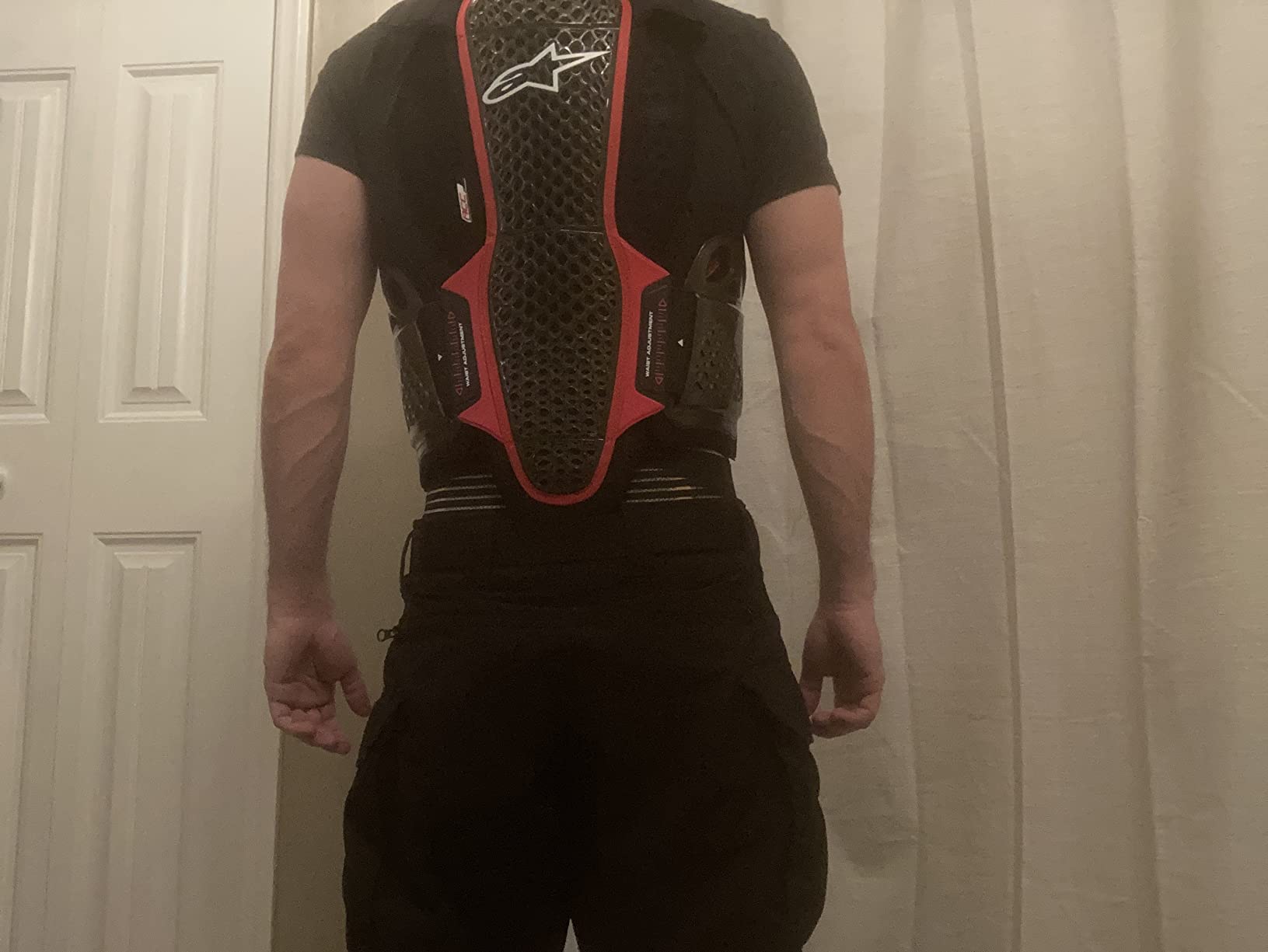 Alpinestars Nucleon KR-3 Back Protector, CE Level 2 Certified, Lightweight & Adjustable Motorcycle Safety Gear customer photo 1