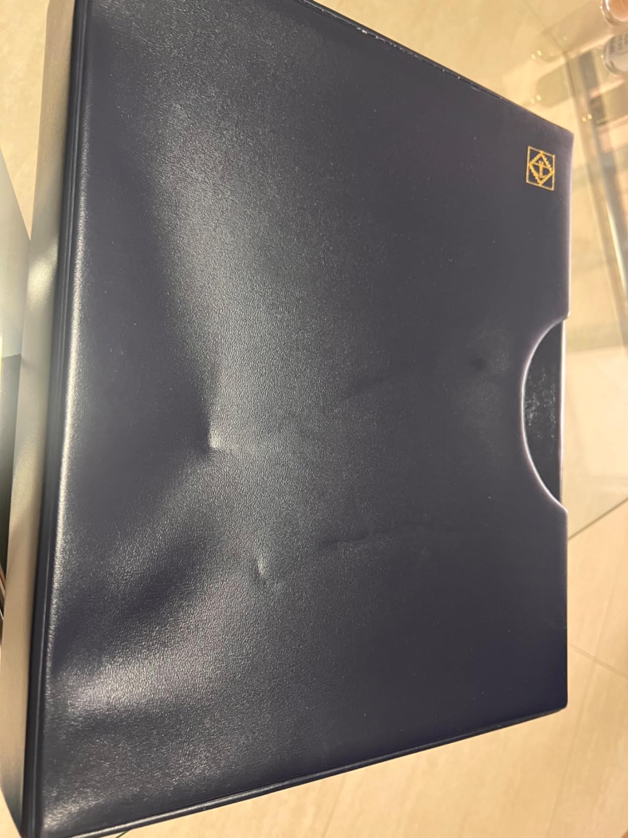 Lighthouse - Coin Album Set with 4 ENCAP Pages for Slabs, Holds 36 Slabs Including PCGS, NGC, ANACS, and More - Blue customer photo 1