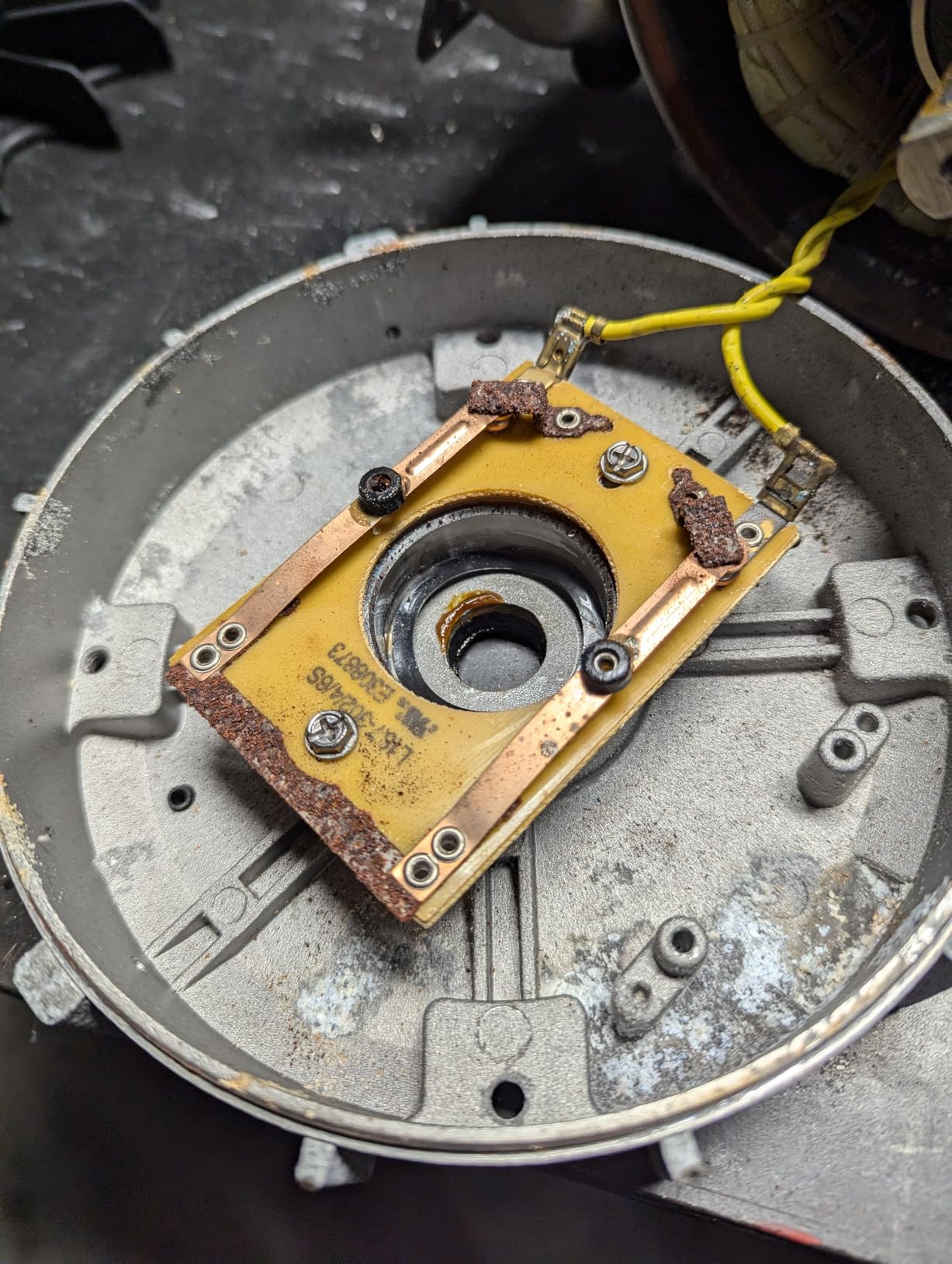 SMC YCN5654BX 1 HP Stainless Steel Boat Lift Motor, 1725RPM, 1.15 Service Factor, 56C Frame, TEFC, 115/230V, SST Boat Hoist Motor customer photo 1