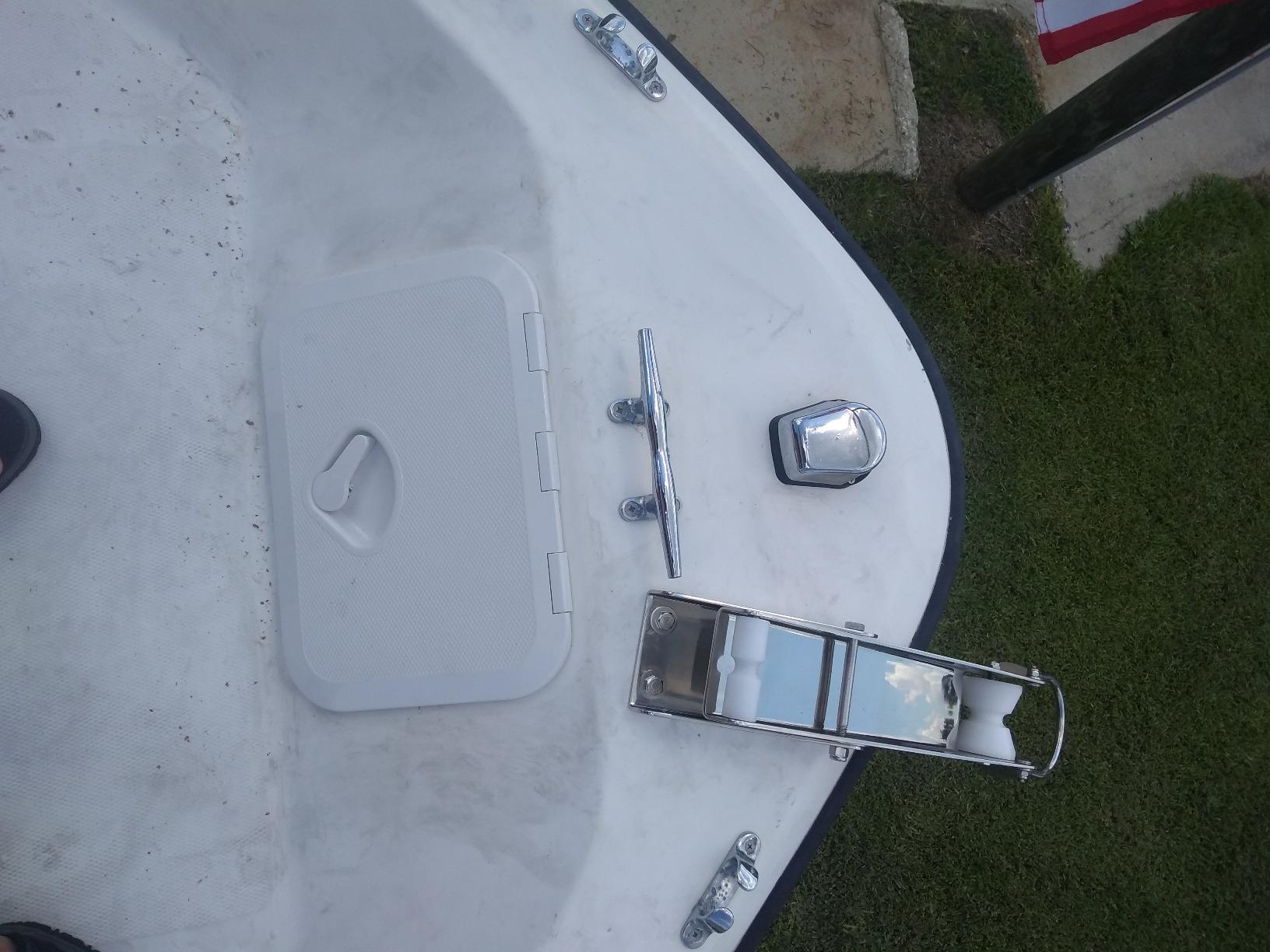 Pactrade Marine Pontoon Electric Anchor Windlass Salt Water up to 20 LB Anchor customer photo 1
