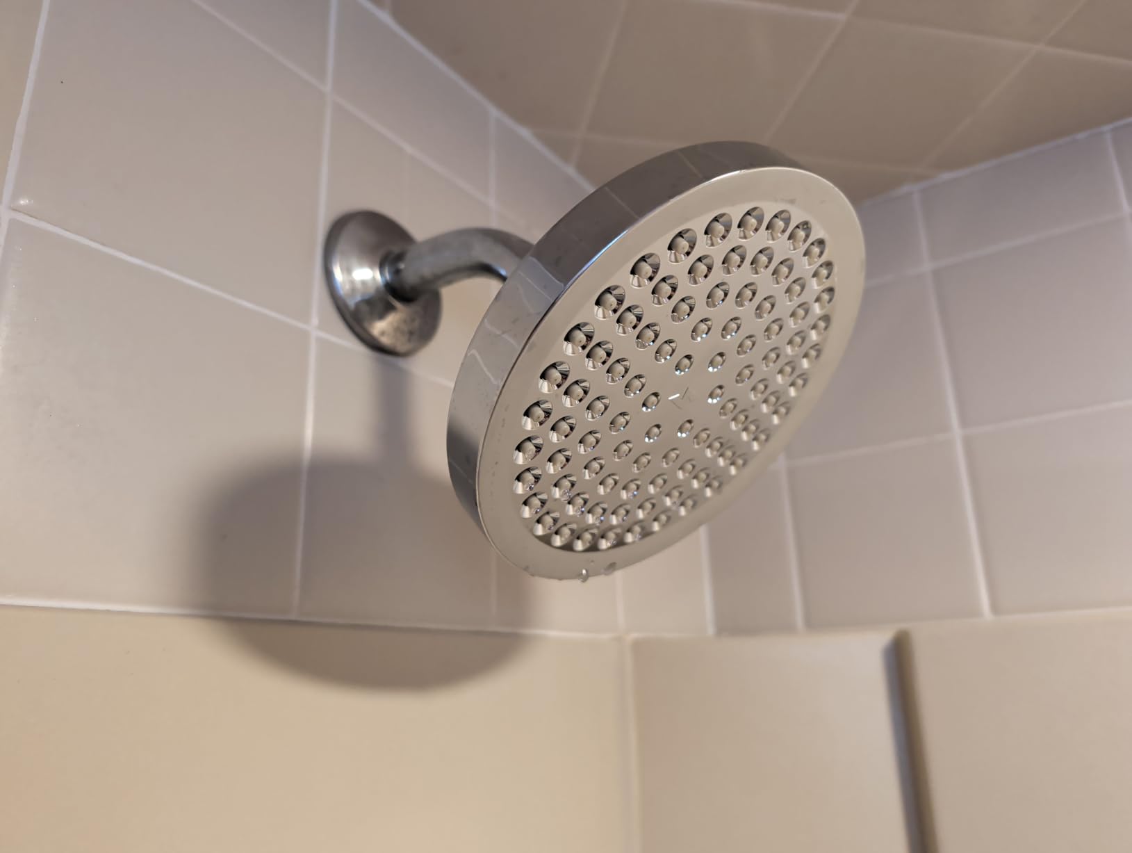 SparkPod Rain Shower Head, 6 Inch Round, Luxury Polished Chrome Finish | High Pressure Shower Heads, 90 Nozzles, Adjustable Showerhead, No Tools Needed, Universal Connection customer photo 2