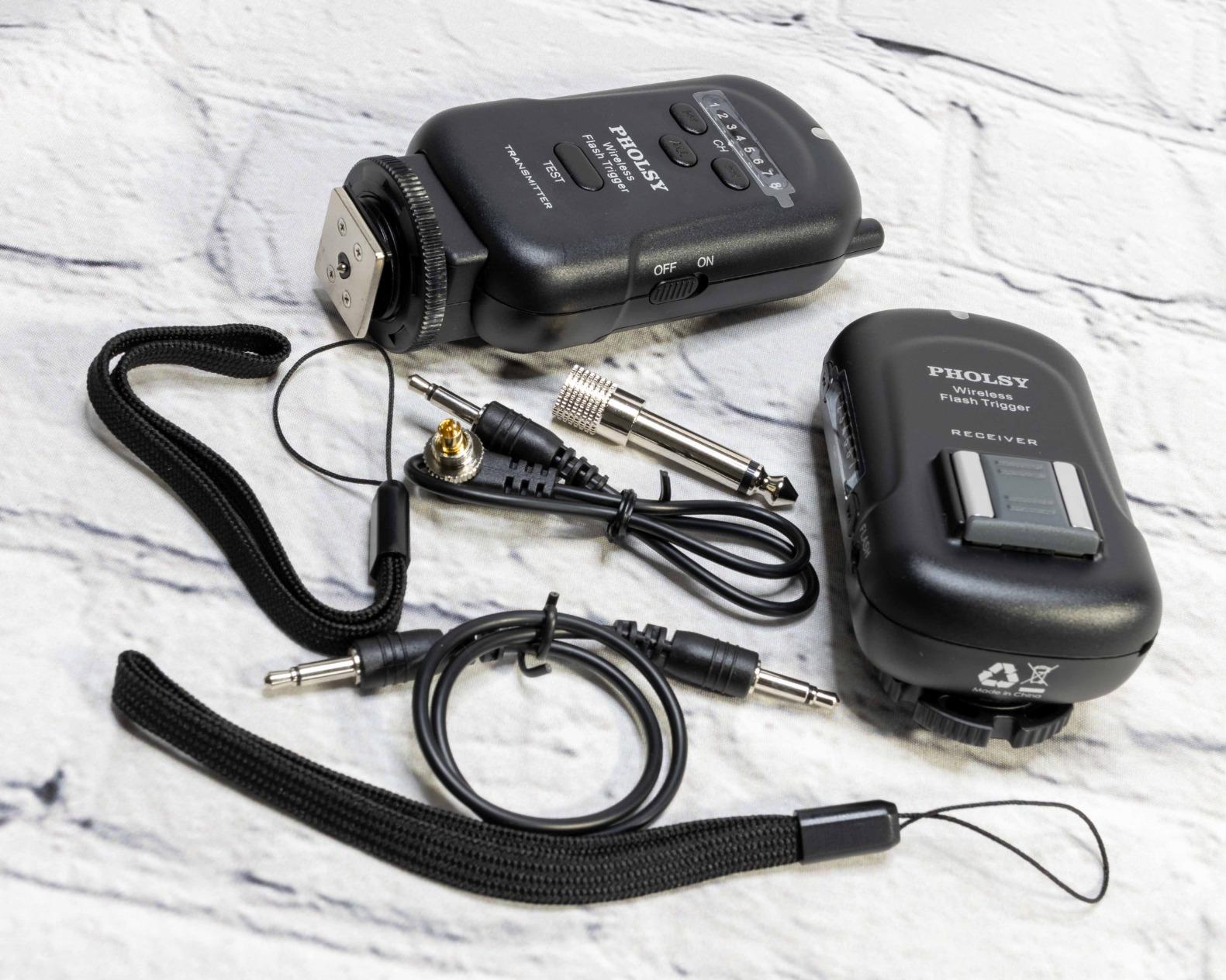 PHOLSY Wireless Flash Trigger Kit Remote Speedlite Trigger | Compatible with Canon Nikon Panasonic Olympus Fujifilm Pentax Samsung Sony Cameras and Flash customer photo 2