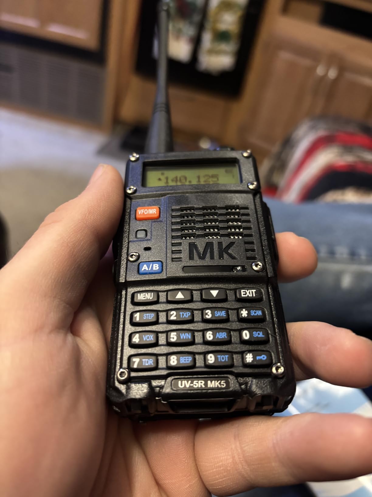 Baofeng UV-5R Ham Radio Handheld, Dual Band Two Way Radio (Black) | 144-148MHz 420-450Mhz Walkie Talkie, 1800mAh Li-ion Battery, Portable for Outdoor Hiking Camping Emergency Backup customer photo 2