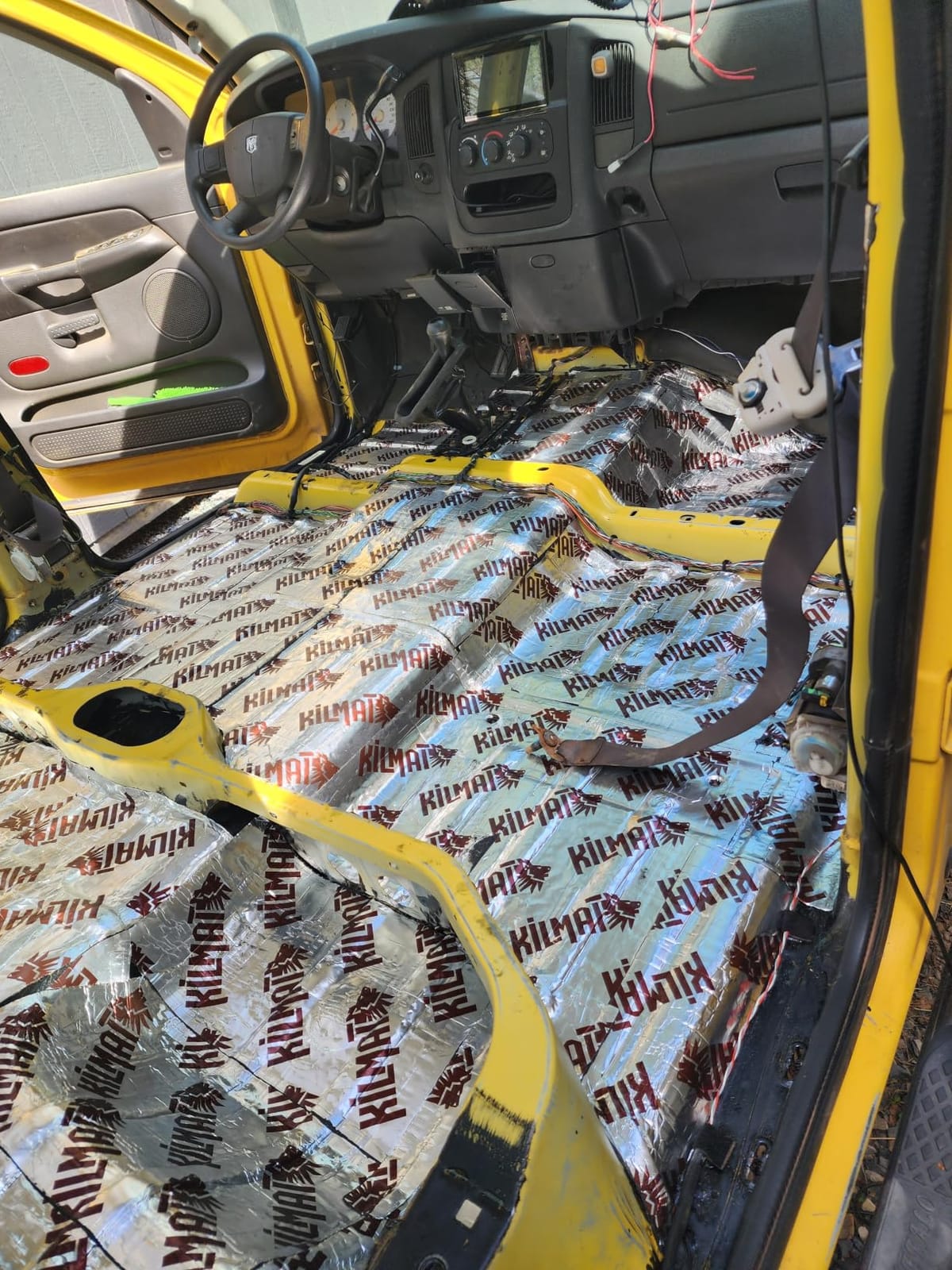 KILMAT 80 mil 36 sqft Car Sound Deadening Mat, Butyl Automotive Sound Deadener, Audio Noise Insulation and dampening customer photo 2