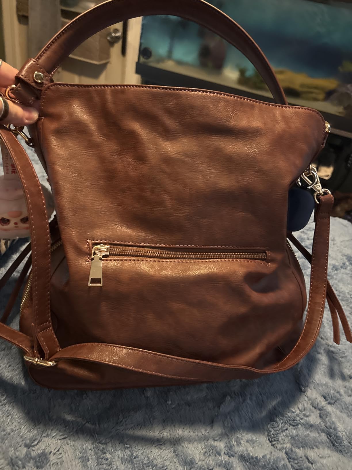 Hobo Crossbody Bag for Women, Designer Shoulder Purse Handbags customer photo 2
