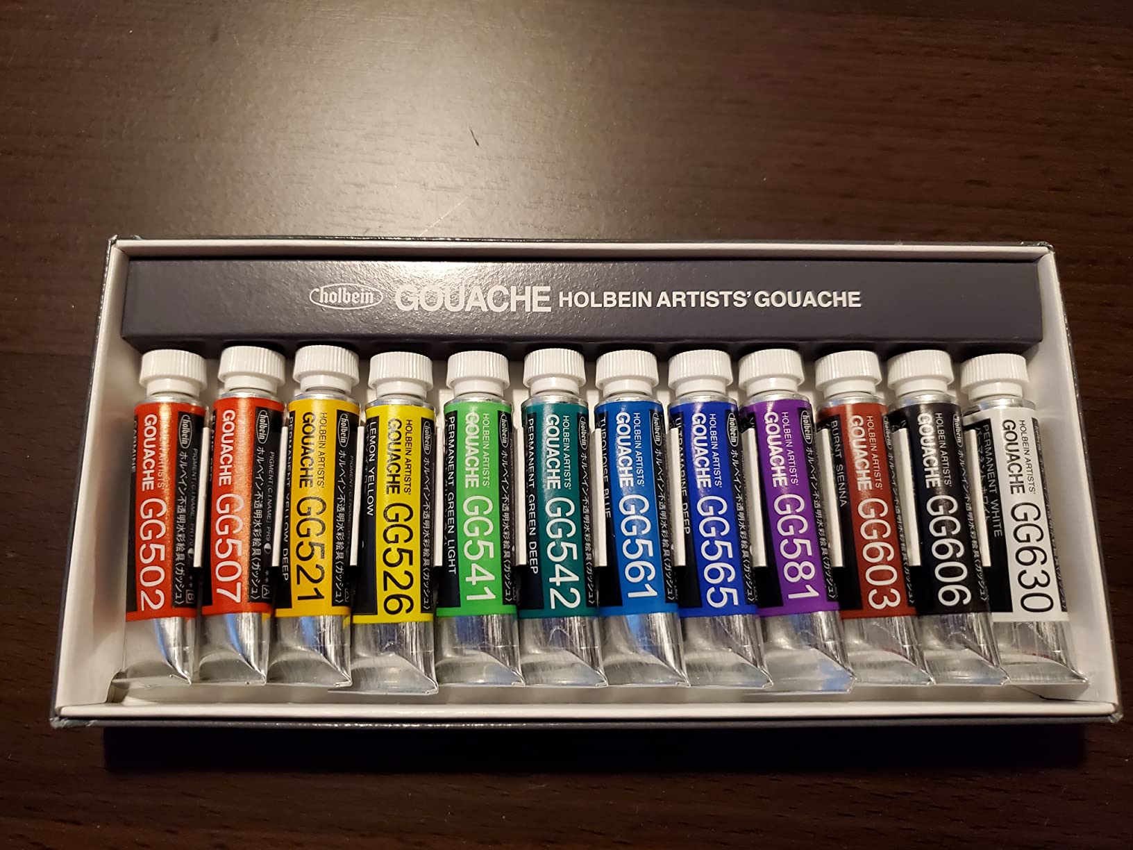 Holbein Artists Gouache Set of 12, 5ml tubes customer photo 2