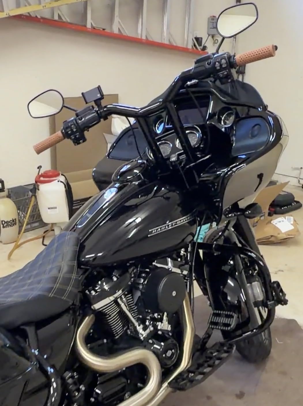 Tackform Black Motorcycle ALL METAL Phone Mount - 20MAXX Spring Cradle | BC3 Universal Clamp Fits 7/8 inch to 1-1/4 inch Handlebars | Aluminum | Compatible with iPhones, Galaxy Devices, More | Short Reach Arm customer photo 2