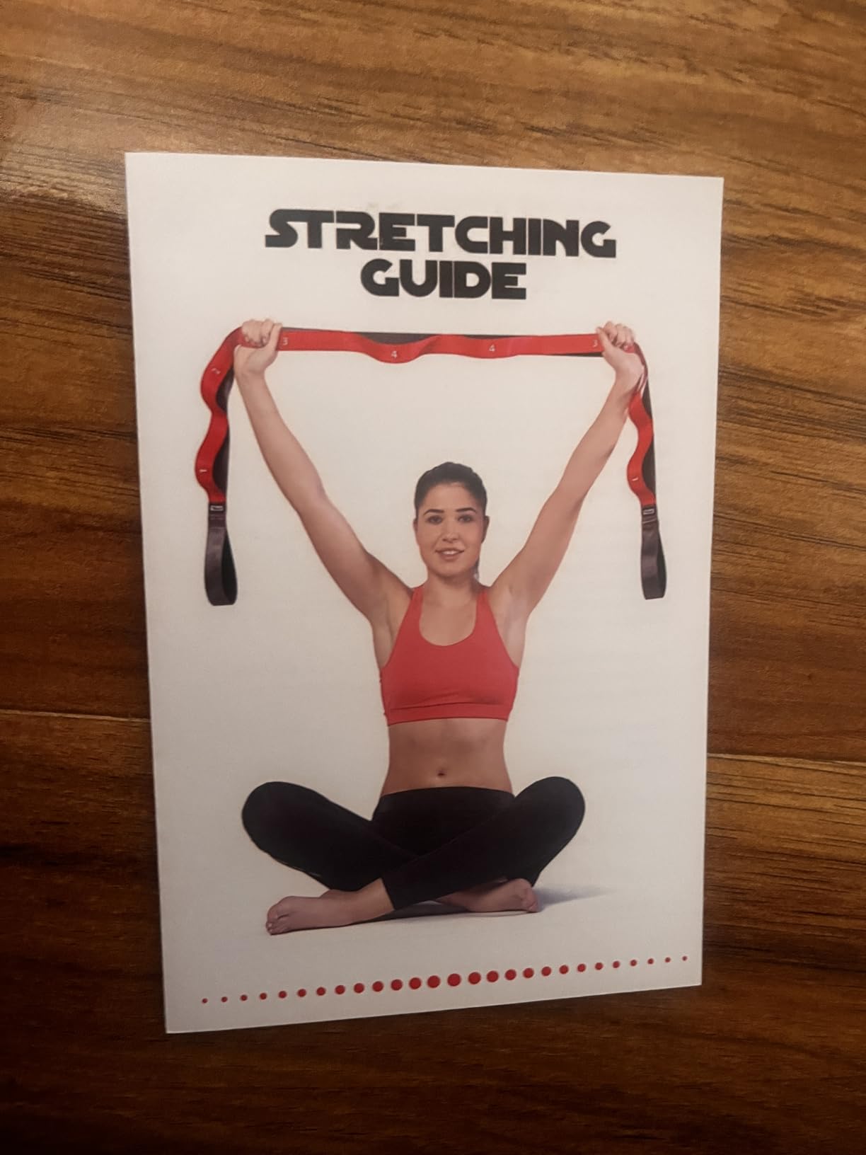 Stretching Strap with Loops, Non Elastic Stretch Band for Physical Therapy customer photo 2