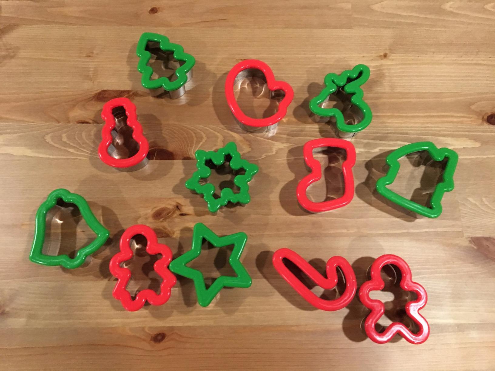JOYIN 13 PCS Christmas Cookie Cutters in Stainless Steel with 3.5