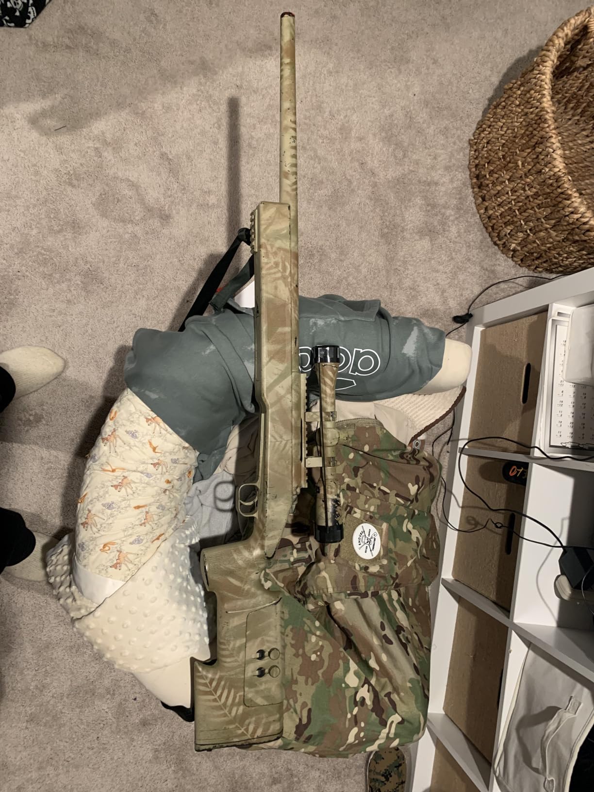 BBTac Airsoft Sniper Rifle with Scope M62 - Bolt Action Powerful Spring Airsoft Gun, Extreme Powerful FPS with .20g 6mm BBS customer photo 2