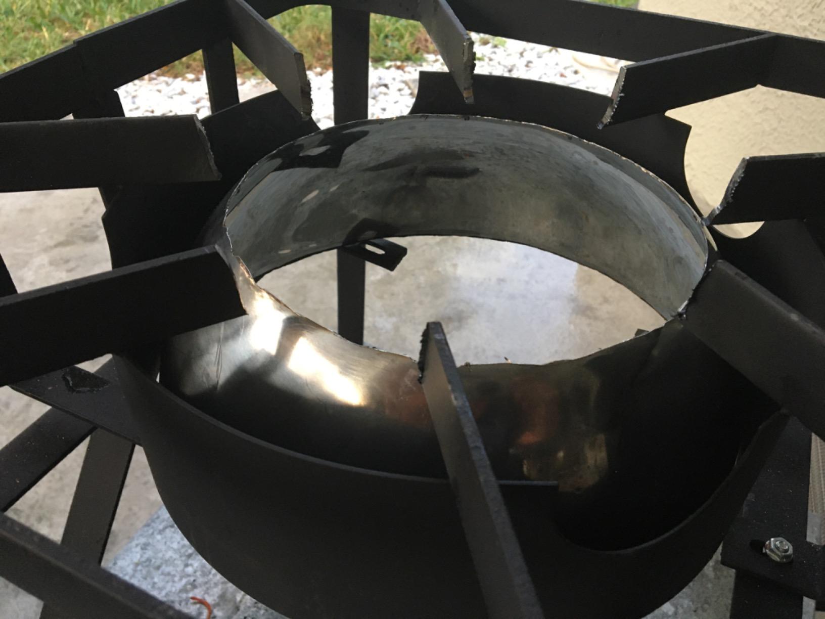 Concord Deluxe Banjo Single Propane Burner, 200,000 BTU Portable Outdoor Stove for Camping Cooking/Home Brewing/Making Sauces, 16 Square customer photo 2
