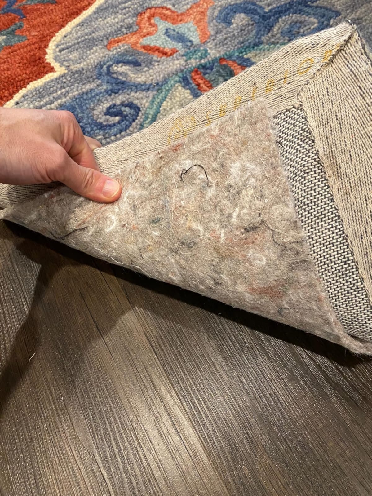 Mohawk Home Felt Rug Pad 8' x 10' - 1/4 Inch Thick Cushion for Area Rugs, Protective Underlay for Hardwood Floors customer photo 2