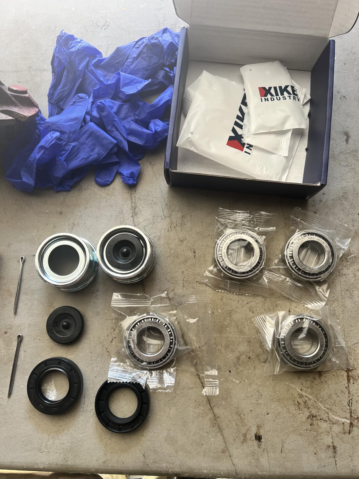 XiKe 3500 Lbs Trailer Bearings Kit L68149 L68111 & L44649 L44610, 2 Sets | Fits 1-3/8
