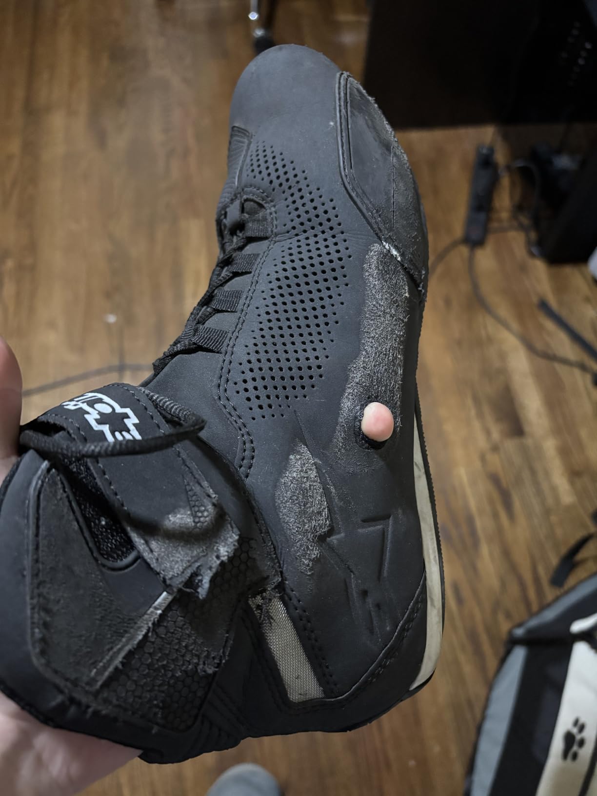 Alpinestars 25156181010 Men's Sektor Vented Street Motorcycle Shoe, Black, 10 customer photo 2