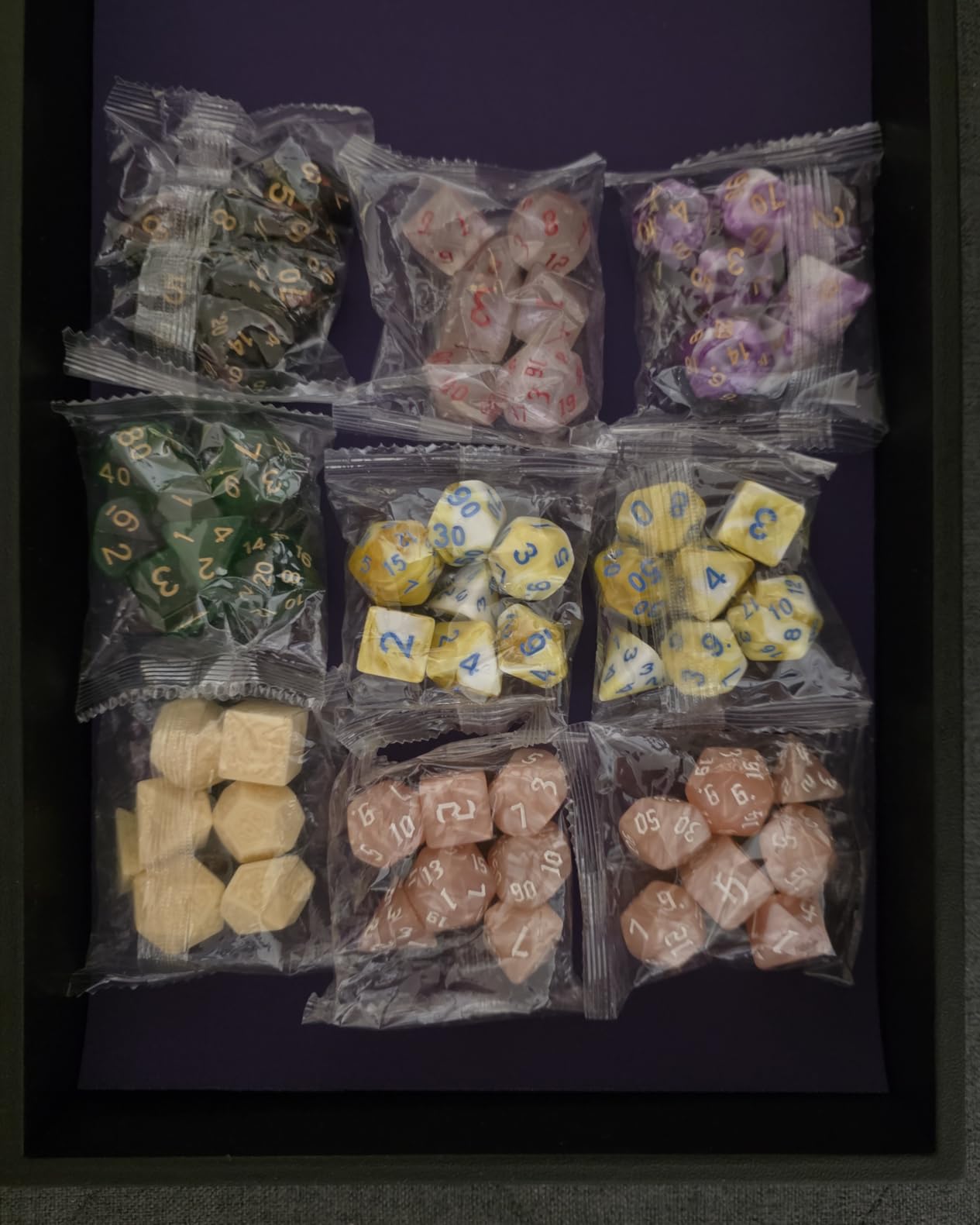 CiaraQ Polyhedral Dice Set - DND Role Playing Dice, Acrylic RPG Dice for Dungeons and Dragons customer photo 2