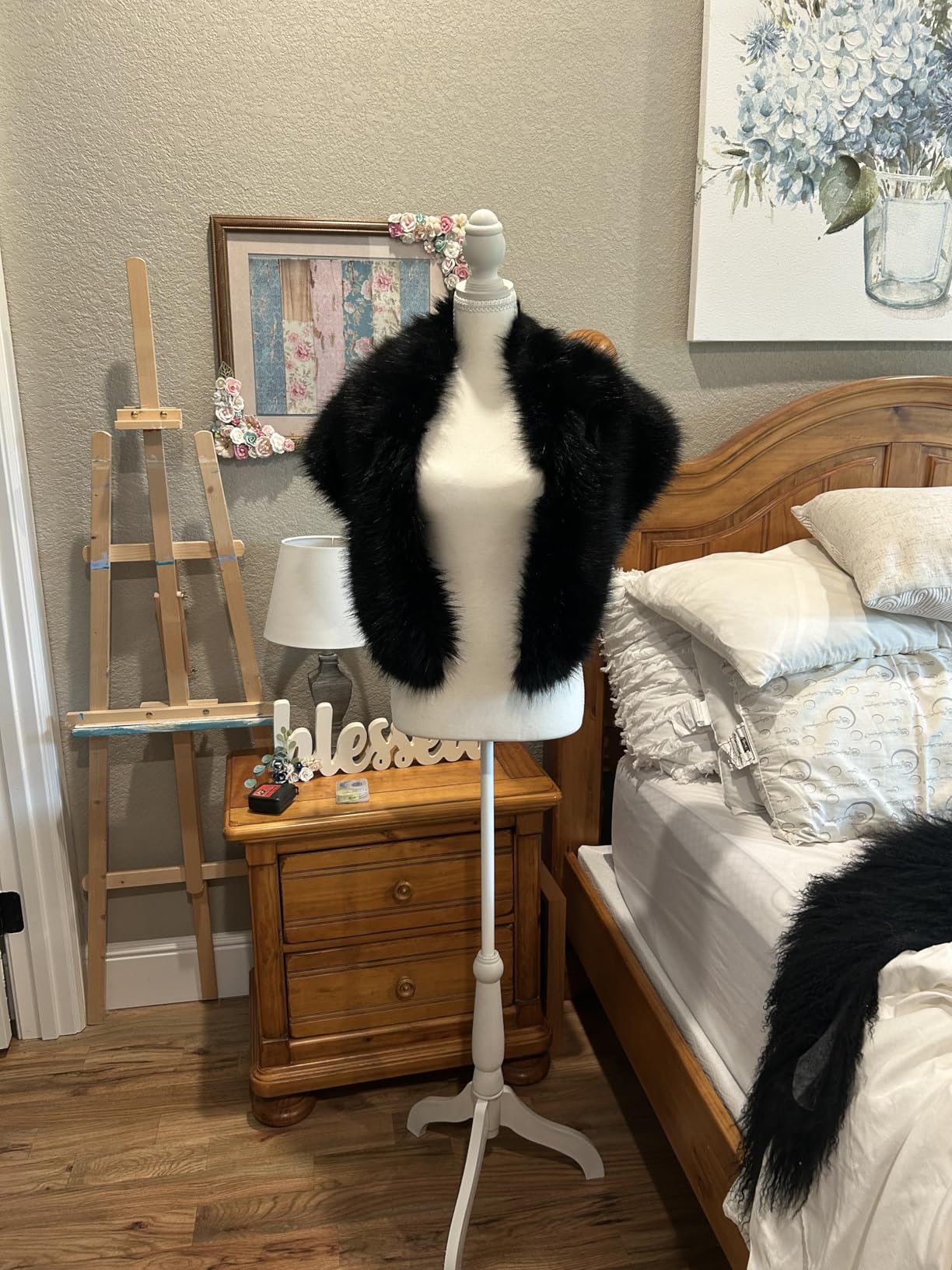 FDW | Female Mannequin Torso | Black | with 7