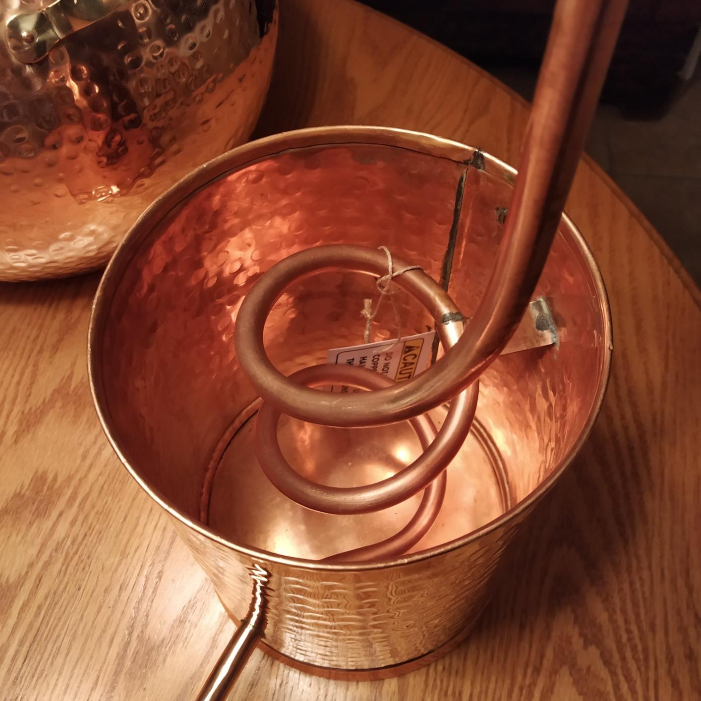 5 Gallon Pure Copper Alembic Still for Whiskey, Moonshine, Essential Oils by Copperholic customer photo 1