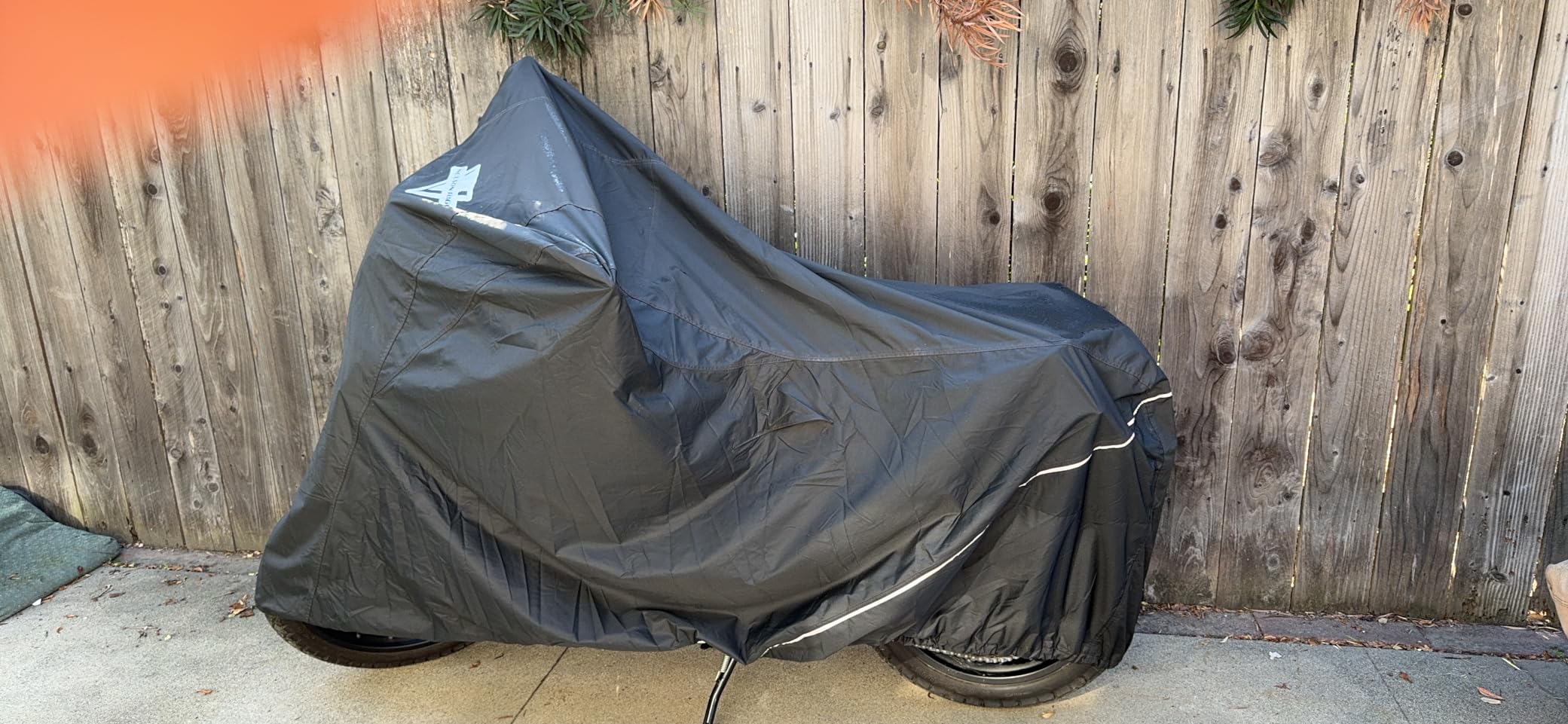 Nelson Rigg USA Defender Extreme Motorcycle Cover; Waterproof; Outdoor All Weather; Fade Resistant; Ventilated; Reflective; Lock Grommets; Storage Bag (X-Large) customer photo 2