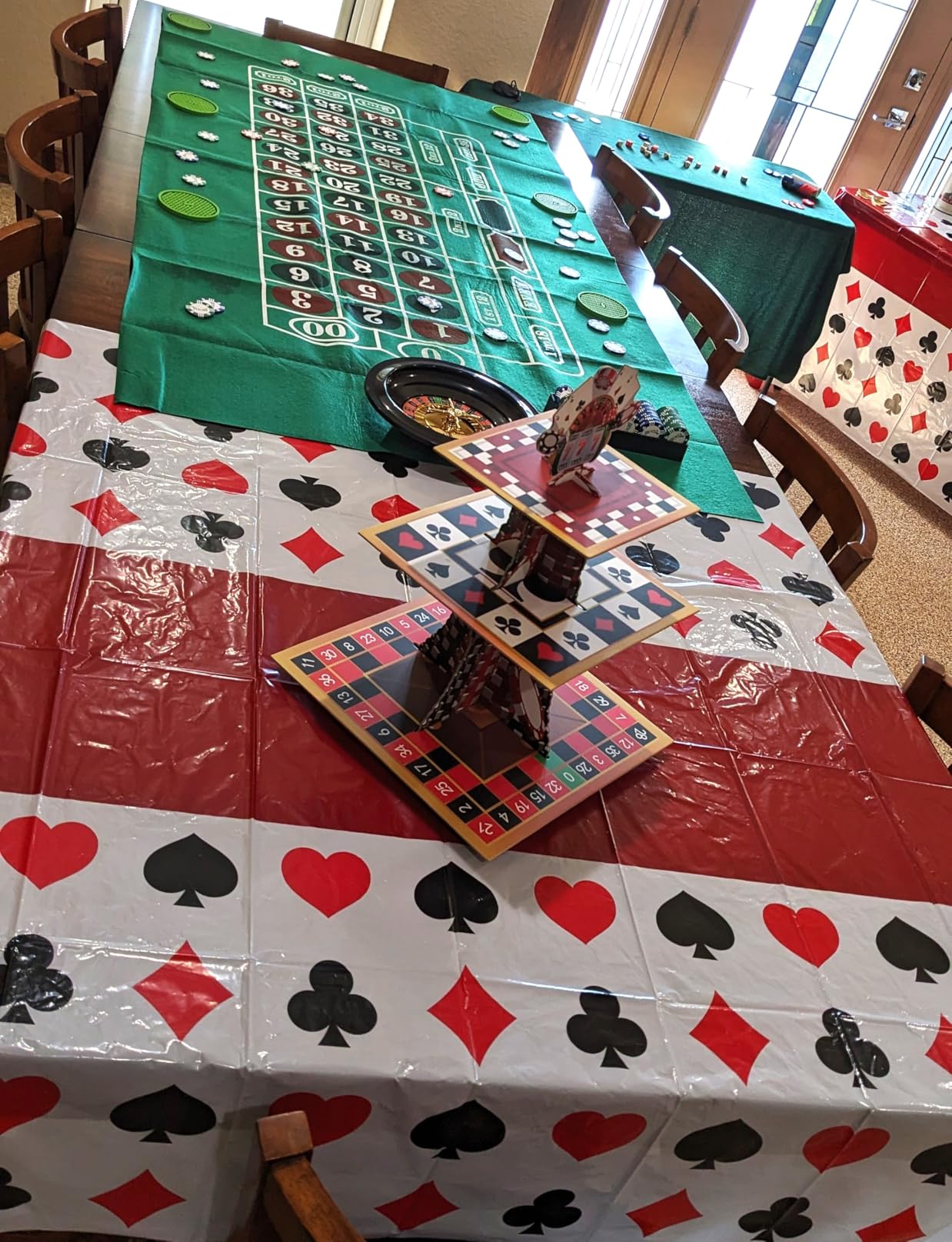 Craps Table Top Felt Layout - 36