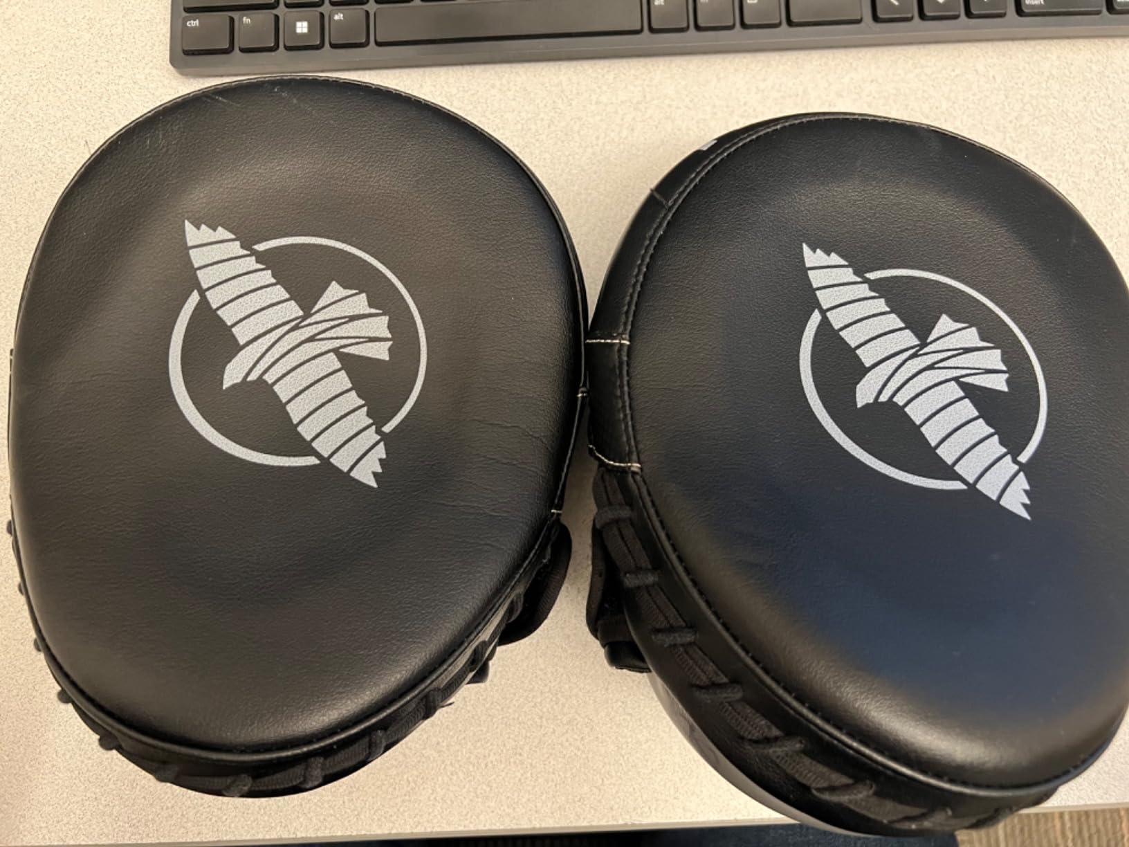 Hayabusa PTS 3 Focus Mitts Pair - Black, Standard customer photo 1