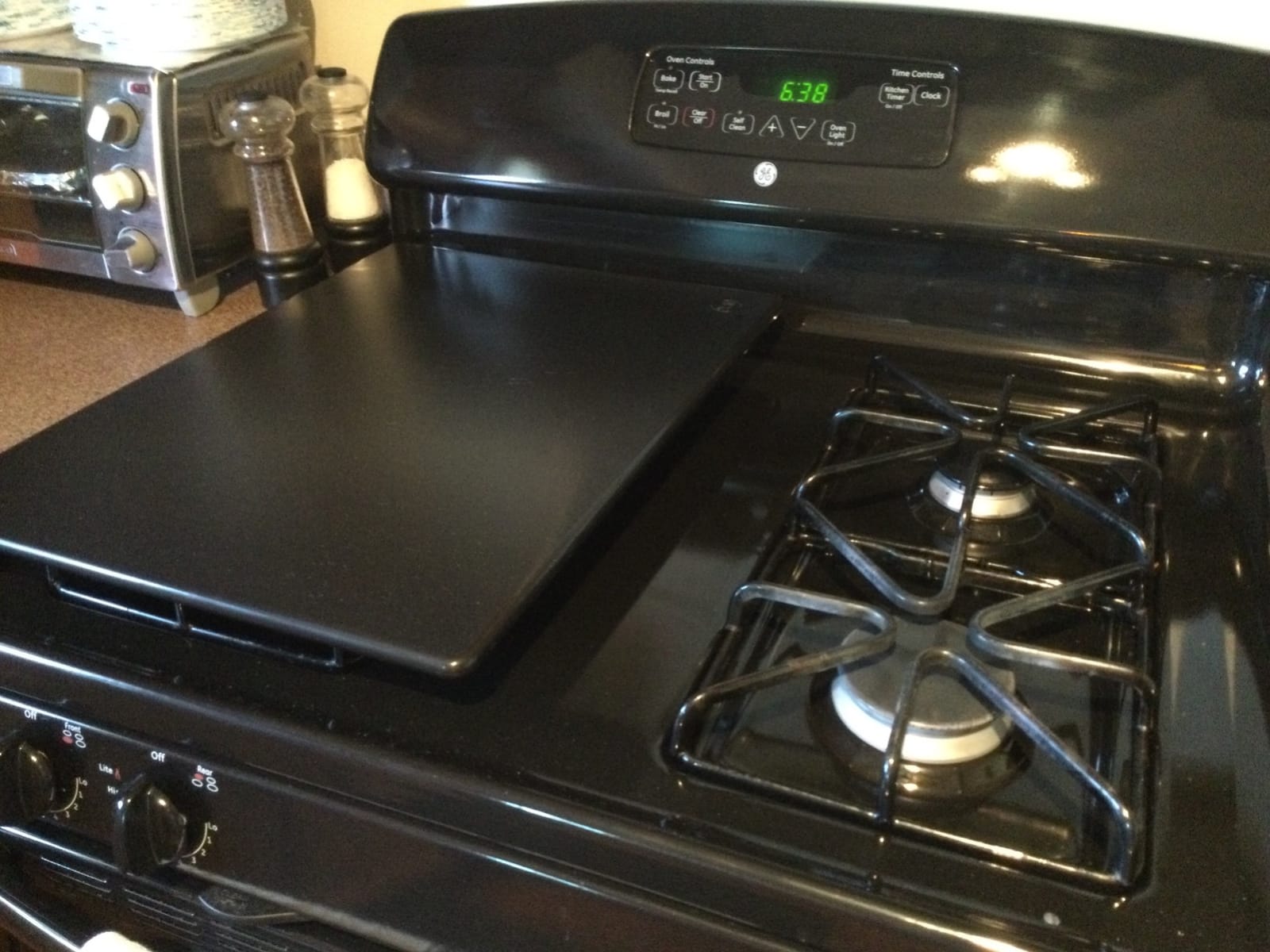 Commercial Grade 20x15 Black Cutting Board, X-Large 1/2