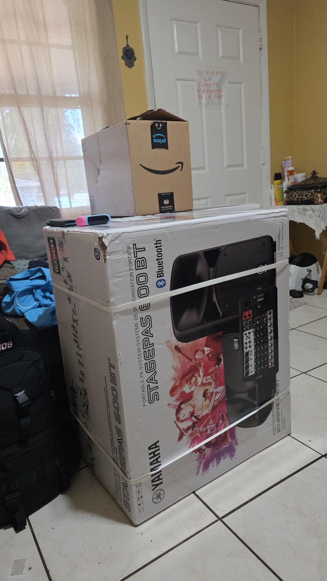 Yamaha Portable PA System with Bluetooth Stagepas 600BT customer photo 2