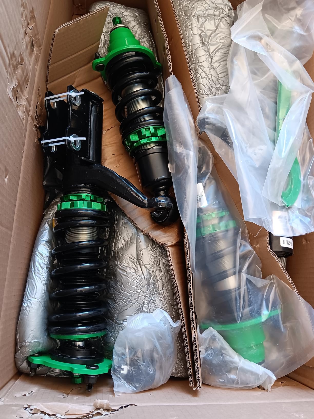 Rev9 R9-HS2-012_1 Hyper-Street II Coilover Suspension Lowering Kit, Mono-Tube Shock w/ 32 Click Rebound Setting, Full Length Adjustable, compatible with Honda Civic Si (FG/FB) 2014-15 customer photo 2