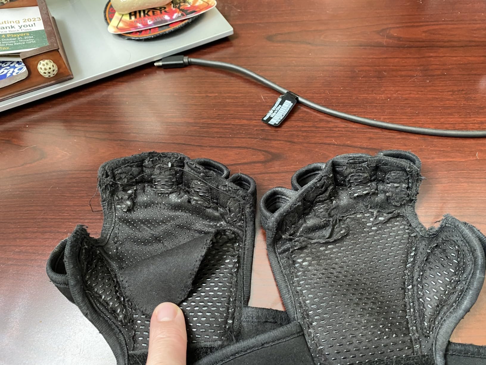 Mava Sports Open Gym Gloves with Integrated Wrist Support customer photo 1