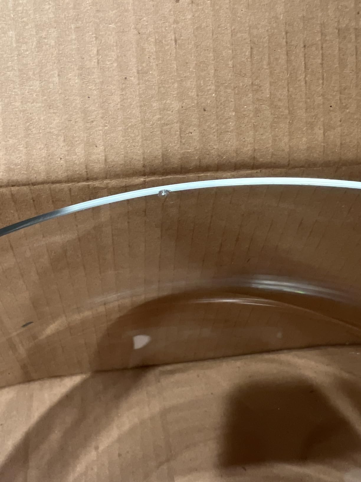 Viski Footed Glass Punch Bowl, Heavy Base Large Punch Bowl with Angled Design, Party Serveware for Cocktails & Functional Centerpiece, Clear, 2.5gal customer photo 1
