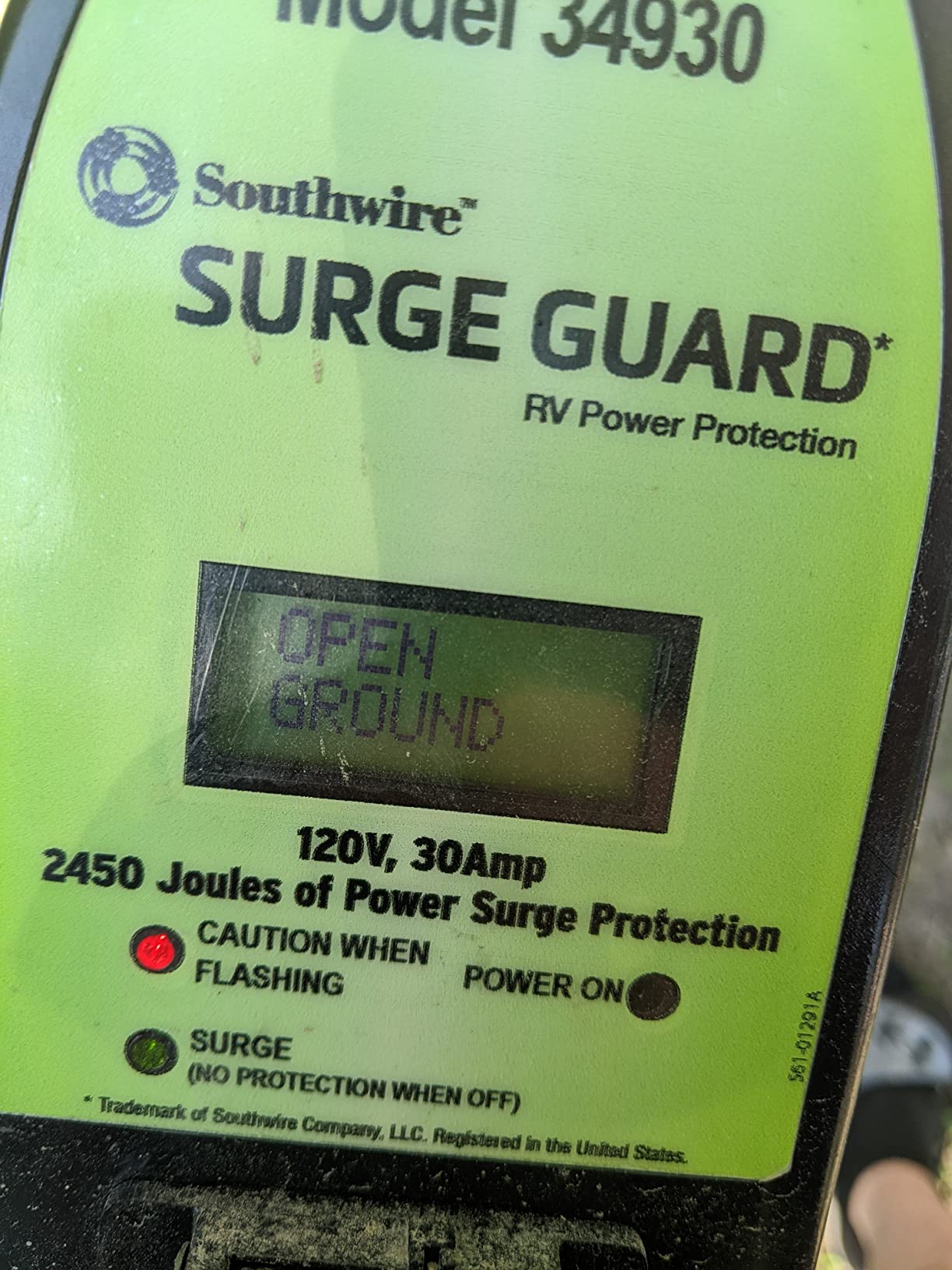 Southwire Surge Guard 34930 30A Full Protection Portable with LCD Display customer photo 2