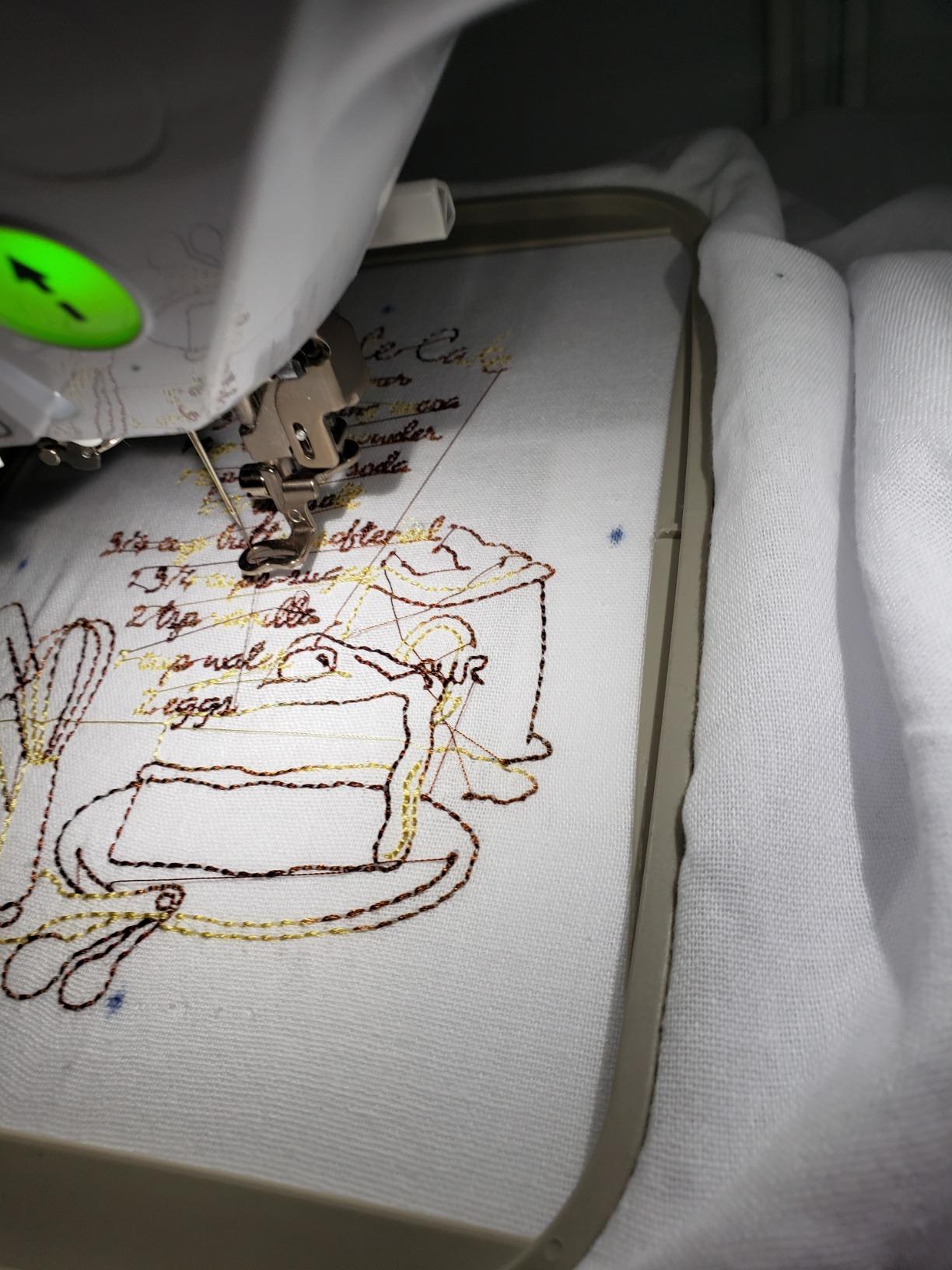 Brother PE800 Embroidery Machine, 138 Built-in Designs, 5