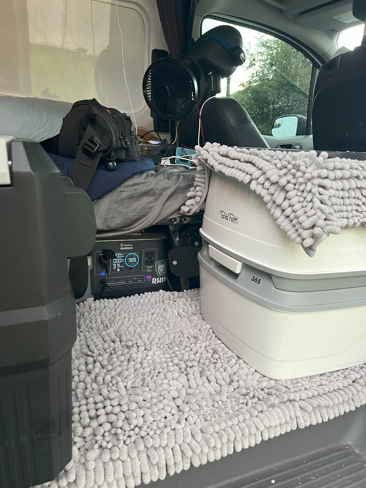 Porta Potti Thetford Porta Potti 365 Portable Toilet (for RV, Marine, Camping, Vans, Trucks, Healthcare) 92820, White customer photo 2