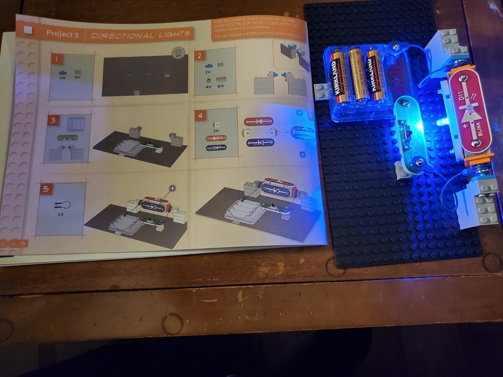 Snap Circuits BRIC: Structures | Brick & Electronics Exploration Kit | Over 20 Stem & Brick Projects customer photo 2