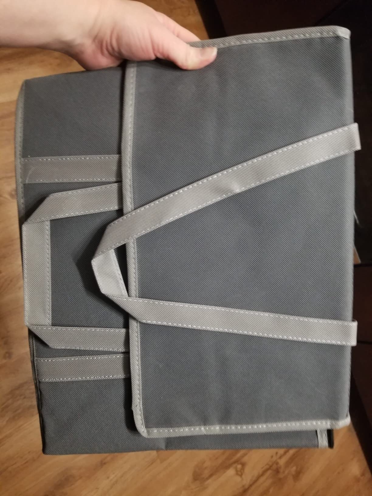 Creative Green Life XL Insulated Reusable Grocery Bags (2-Pack) - Premium Quality Cooler Bags with Hard Bottom Insert, Stands Upright, Washable customer photo 1