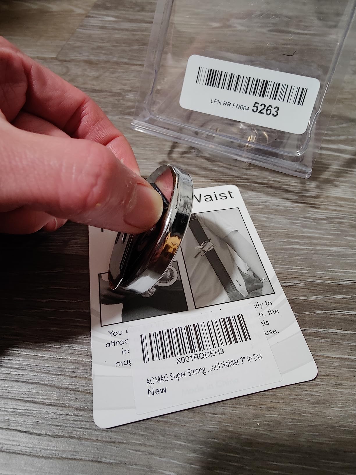 Super Strong Neodymium Magnets Belt Clip 100 lbs Magnetic Waist Tool Holder 2